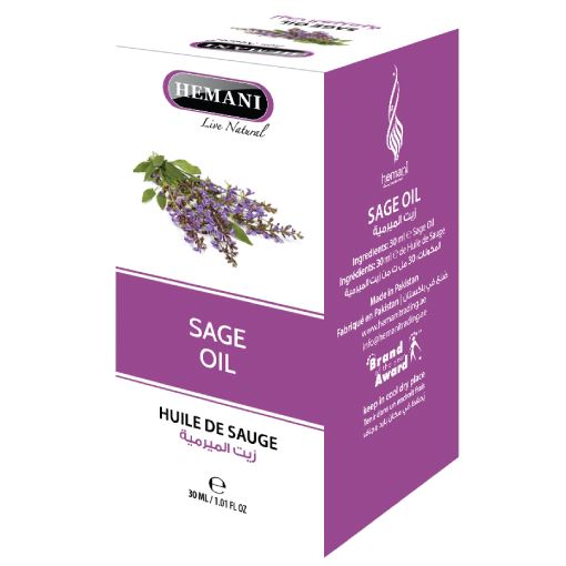 Hemani Herbal Sage Oil Herbal Oils Hemani 30ml 