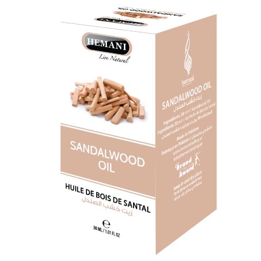 Hemani Herbal Sandalwood Oil - 30 ml Herbal Oils Hemani 