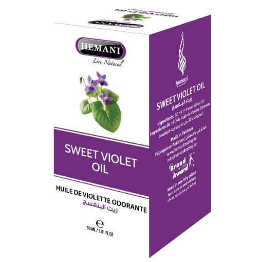 Hemani Herbal Sweet Violet Oil Herbal Oils Hemani 30ml 