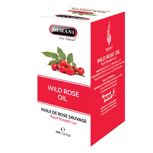 Hemani Herbal Wild Rose Oil - 30 ml Herbal Oils Hemani 